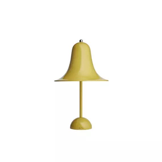 Lampe de table Pantop en Métal, Métal peint – Couleur Jaune – 200 x 34.34 x 38 cm – Designer Verner Panton