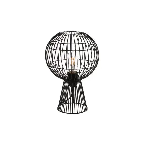 Lampe en métal noir h.30 cm