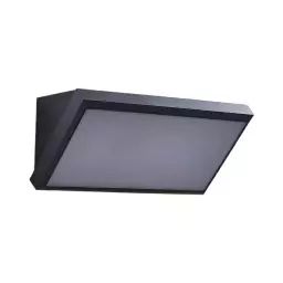 Plafonnier extérieur LED en Plastique Noir