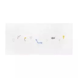 Nappe en tissu Sobremesa en Tissu, Lin – Couleur Blanc – 140 x 300 x 1 cm – Designer Laila Gohar