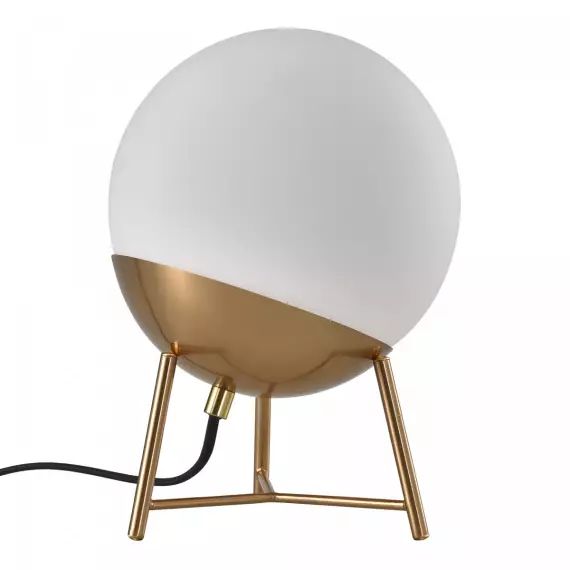 Lampe à poser moderne forme sphère