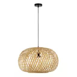 Suspension en bambou, diamètre 50 cm