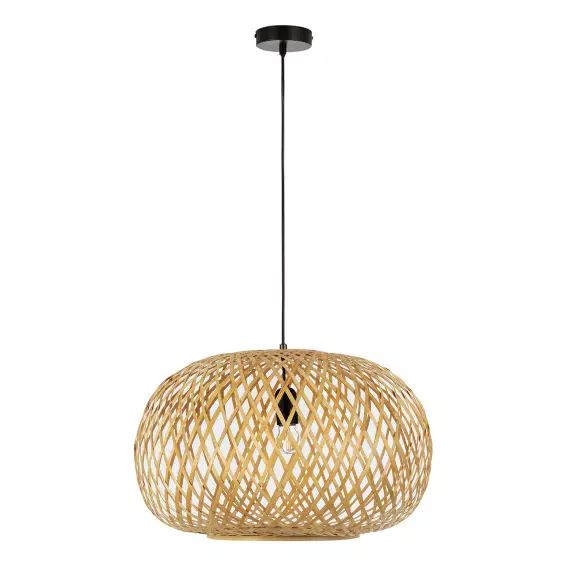 Suspension en bambou, diamètre 50 cm