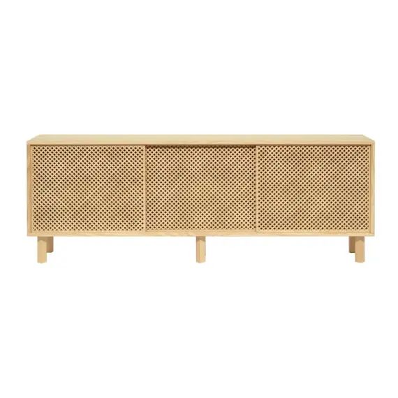 Buffet 3 portes en bois massif – 180 cm