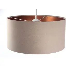 Suspension Tissu Beige