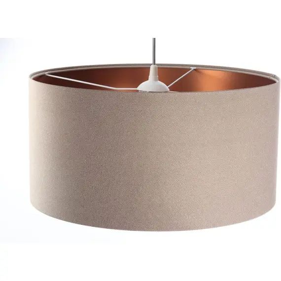Suspension Tissu Beige