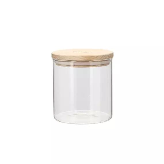 Boîte hermétique ronde 0,5L en verre borosilicate