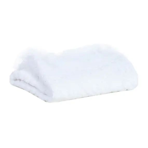 Drap de bain Zoé en coton neige 100 x 180