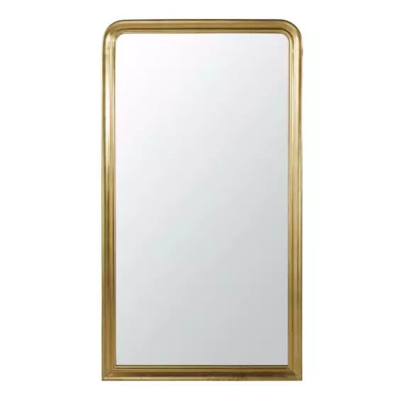 Miroir à moulures dorées 100×180