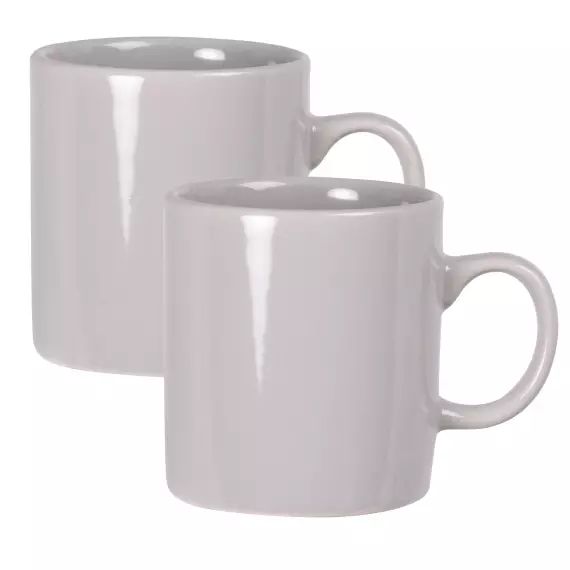 Mug en grès gris