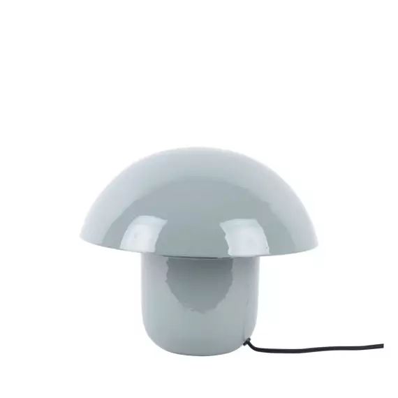 Fat Mushroom – Lampe à poser champignon en métal – Couleur – Bleu clair