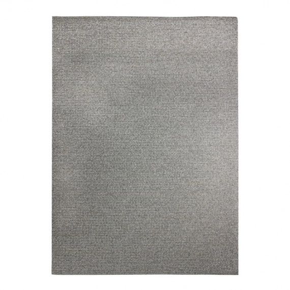 Tapis effet tweed pour intérieur et extérieur gris 180×280