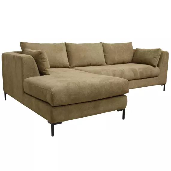 Canapé d’angle tissu Pornic