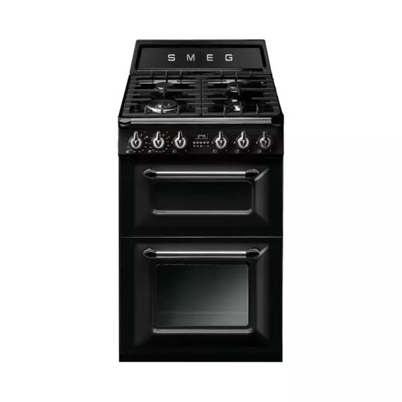 Piano de cuisson SMEG TR62BL 4 foyers Noir