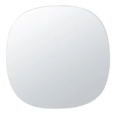 Miroir arrondi en chêne 90×90