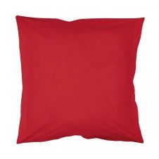 Taie d’oreiller rouge 63×63