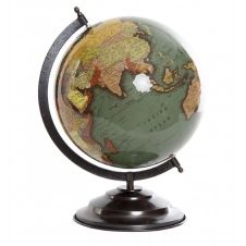 Globe terrestre vert D25cm