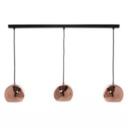 Suspension Ball en Métal – Couleur Cuivre – 100 x 57.69 x 57.69 cm – Designer Benny
