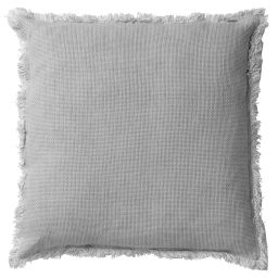 Coussin – gris en coton 60×60 cm uni
