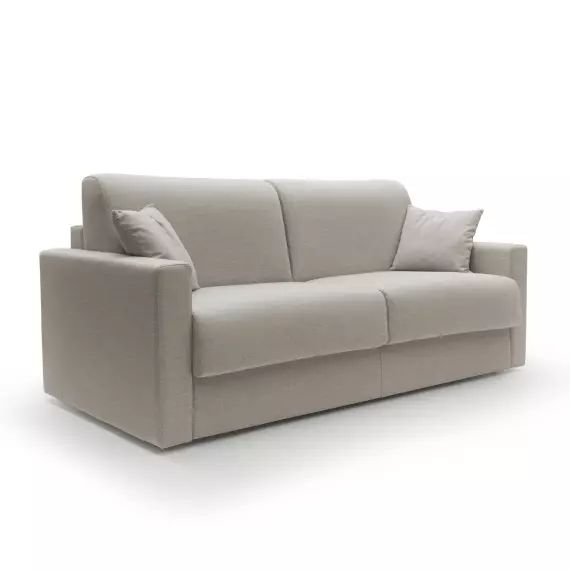 Canapé convertible tissu recyclé Aubin