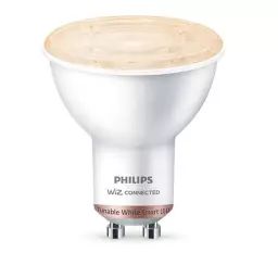 Ampoule LED connectée GU10 WIZ Nuances de blanc 50W