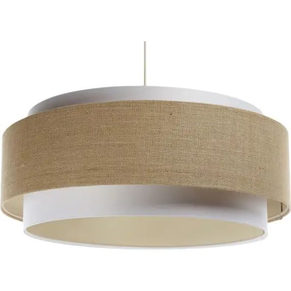 Suspension Tissu Beige 60x60x25 cm