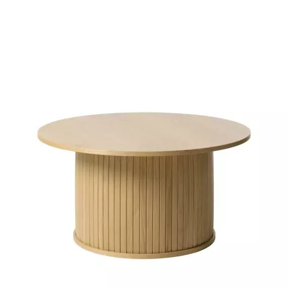 Alicia – Table basse ronde en bois ø90cm