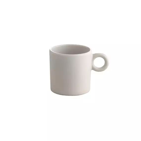 Tasse à café Dressed en plein air en Plastique, Mélamine – Couleur Gris – 7.5 x 18.17 x 5.5 cm – Designer Marcel Wanders