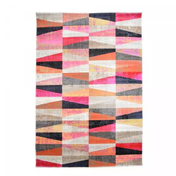 Tapis extérieur multicolore 150×220