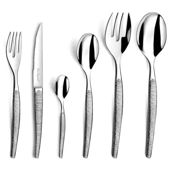 Ménagère 50 pièces avec couteaux steak