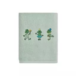 Drap de bain en coton Menthe 70×130 cm