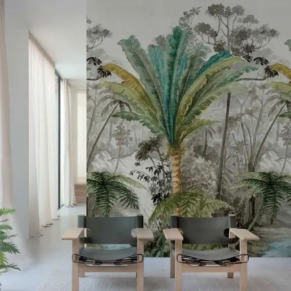 Papier peint L&rsquo;île au palmier 53x840cm