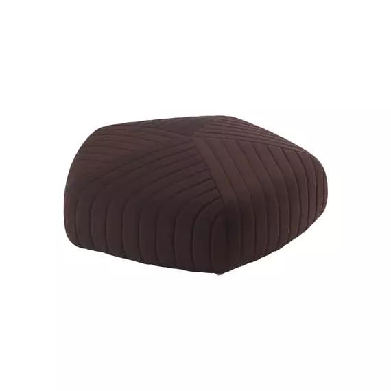 Pouf Five en Tissu, Bois – Couleur Marron – 127.07 x 127.07 x 45 cm – Designer Anderssen & Voll