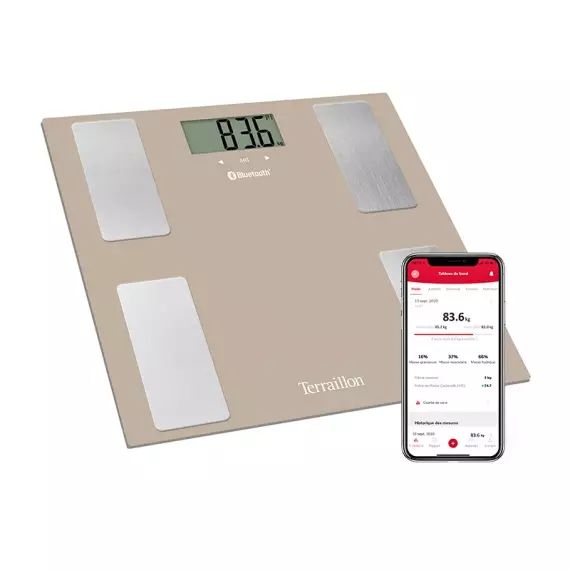 Pèse-personne electronique Terraillon Coach Connect