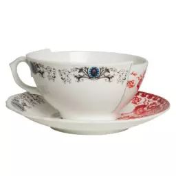 Tasse à thé Hybrid en Céramique, Porcelaine Bone China – Couleur Multicolore – 20.33 x 20.33 x 5.7 cm – Designer Studio CTRLZAK