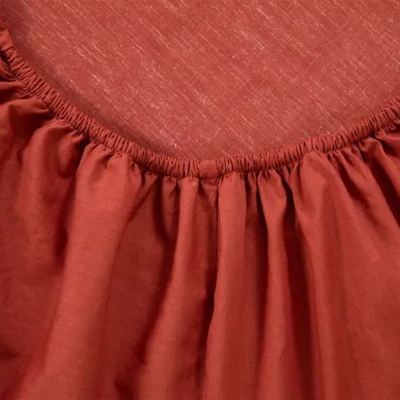 Drap housse pour lit articulé en percale de coton erable 160 x 200 cm