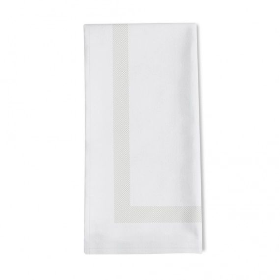 Serviette de table blanc 45×45