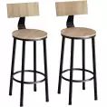 image de tabourets de bar scandinave 