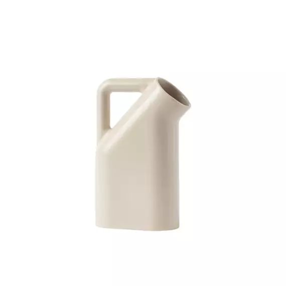 Carafe Tub en Céramique, Grès émaillé – Couleur Beige – 15.5 x 7.1 x 23.9 cm – Designer ATELIER BL119