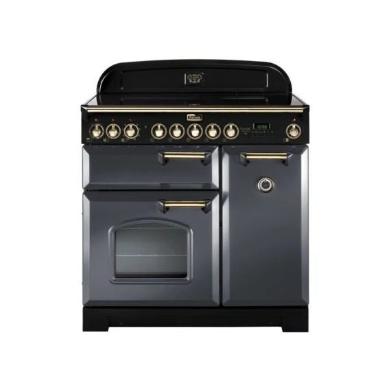 Piano de cuisson induction FALCON CLASSIC DELUXE 90 ARDOISE LAITON