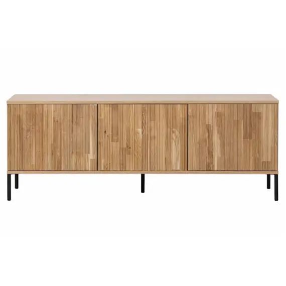 Meuble TV en bois L150cm bois clair