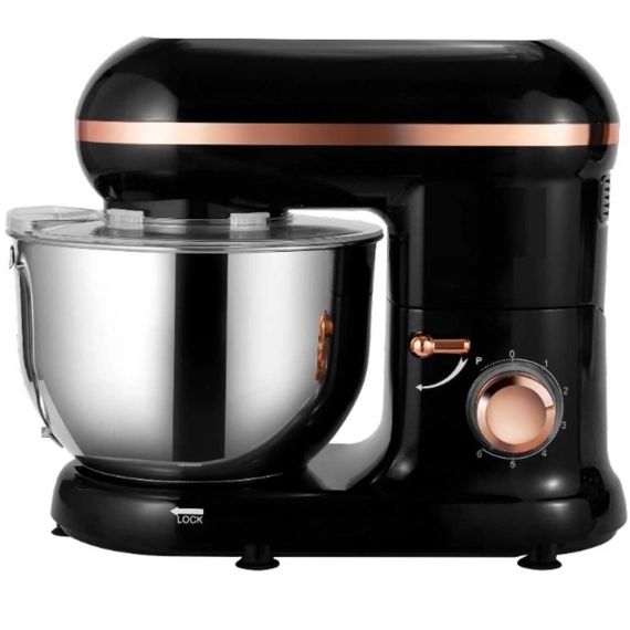 Robot patissier multifonction Plastique Noir 1500W