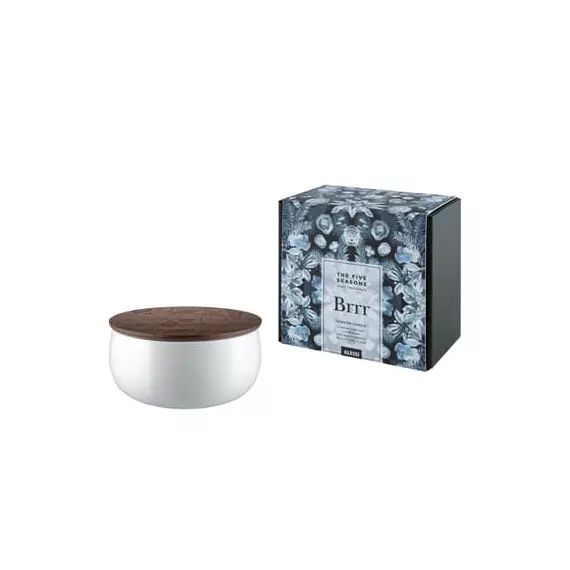 Bougie parfumée The Five Seasons en Bois, Cire – Couleur Bois naturel – 39.15 x 39.15 x 7.5 cm – Designer Marcel Wanders