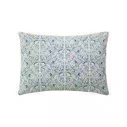 Taie d’oreiller en percale de coton Bleu 50×75 cm