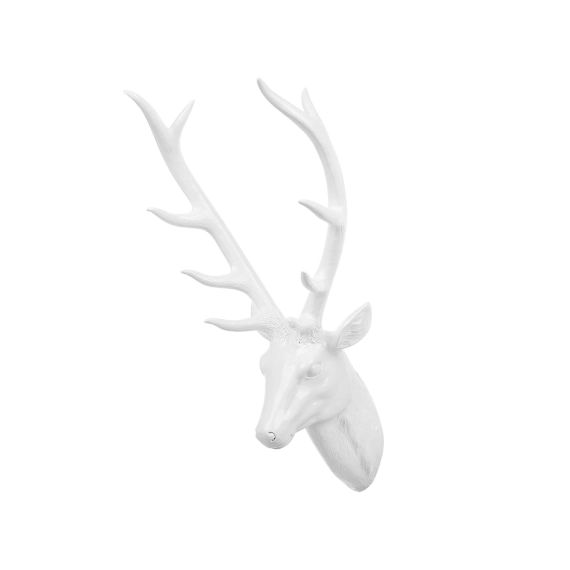 Figurine décorative blanche