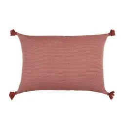 Housse de coussin coton 50×30 tomette