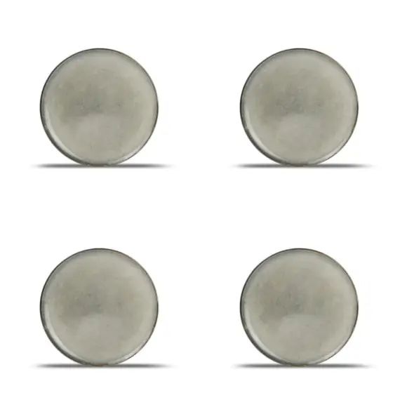 Assiette plate 20cm vert/bleu – Lot de 4