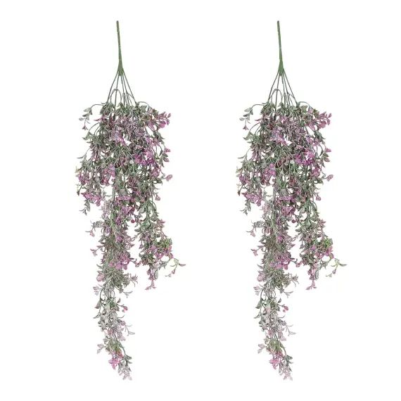Chute plante artificielle 80cm lot de 4