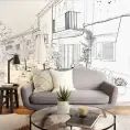 image de papiers peints scandinave 