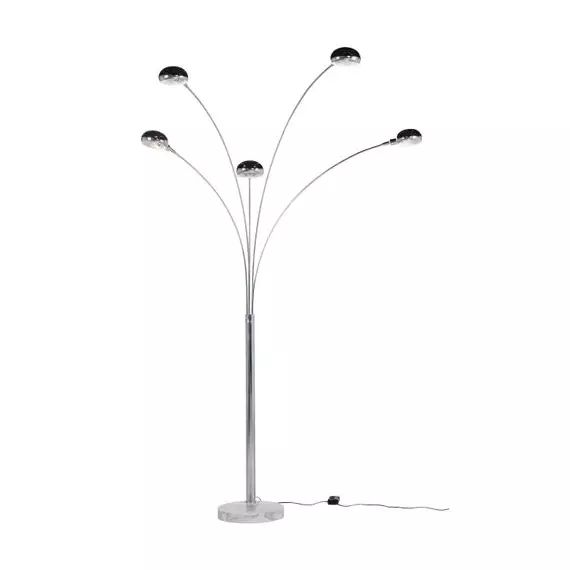 Lampadaire 5 têtes SYCARIA 2 Chrome